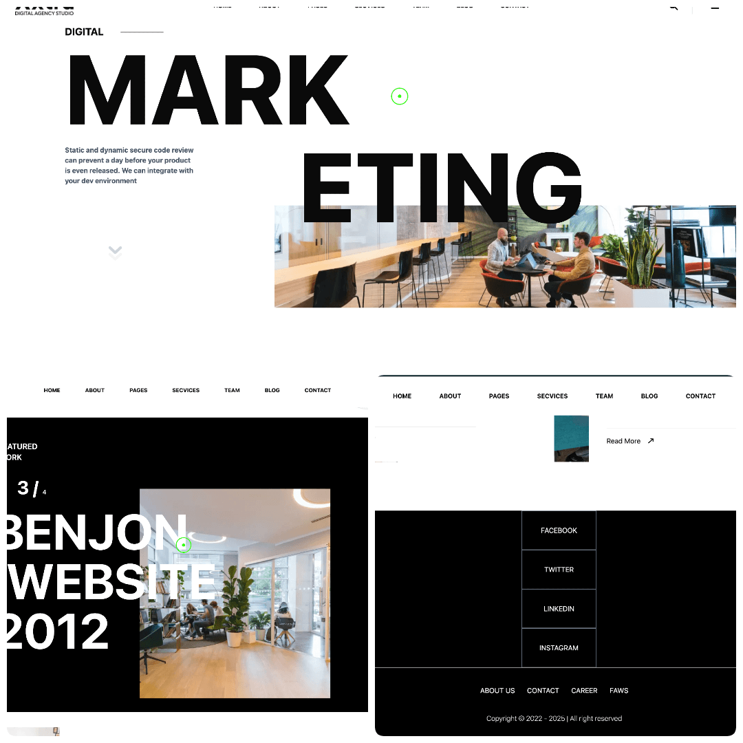Axtra Landing Page