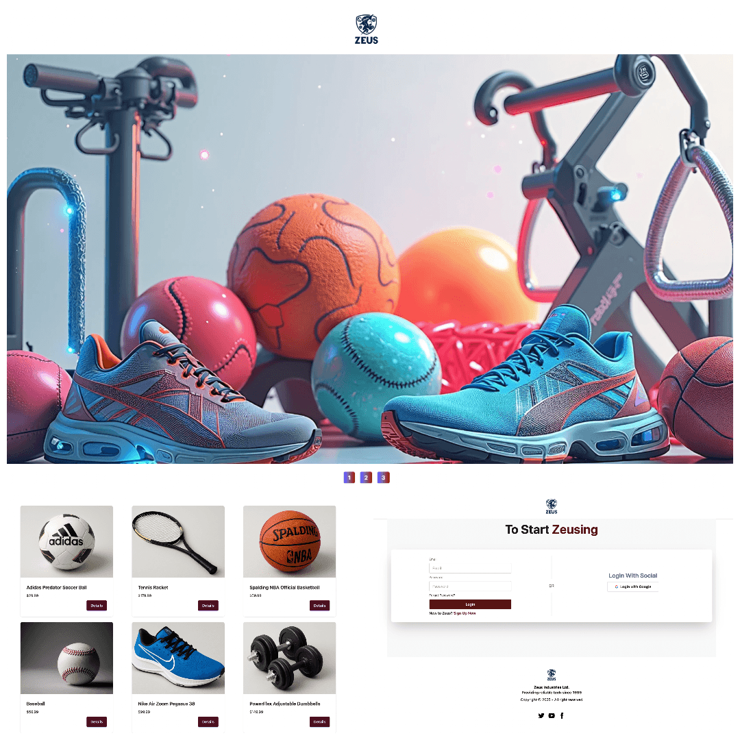 Zeus Equipment Store